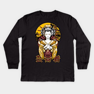 Geisha Kids Long Sleeve T-Shirt